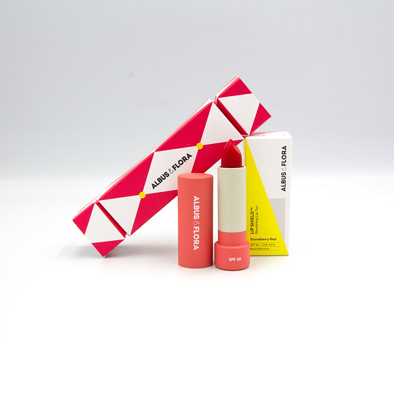 Albus & Flora Xmas Cracker Lip Shield SPF30