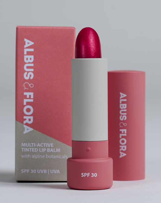 Albus & Flora Multi-active Balm – Snowberry Red
