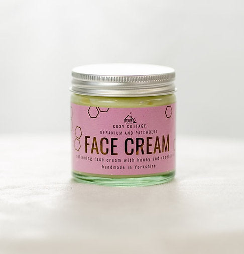 honey and rosehip face cream