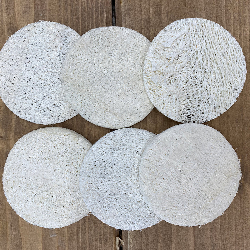 Natural Loofah Discs