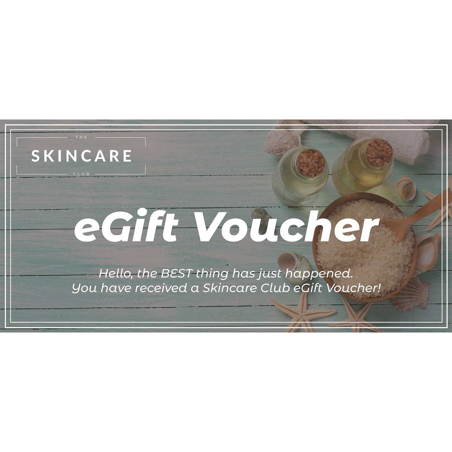 Skincare Gift Voucher
