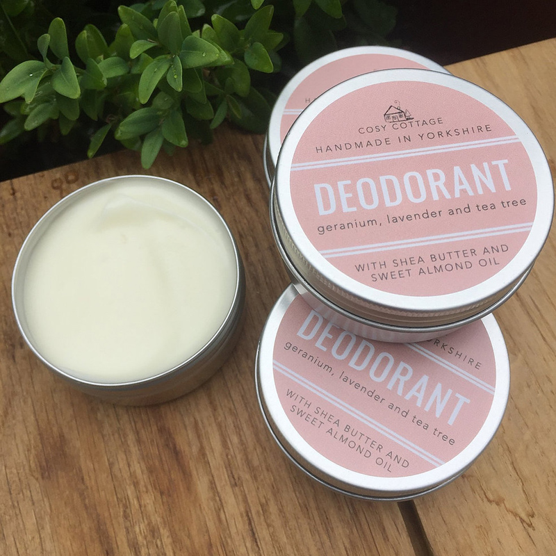 Natural Deodorant with Essential Oils